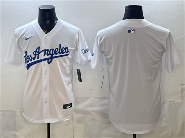 Custom Los Angeles Dodgers white Alternate jersey
