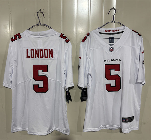 Drake London Atlanta Falcons white Vapor jersey