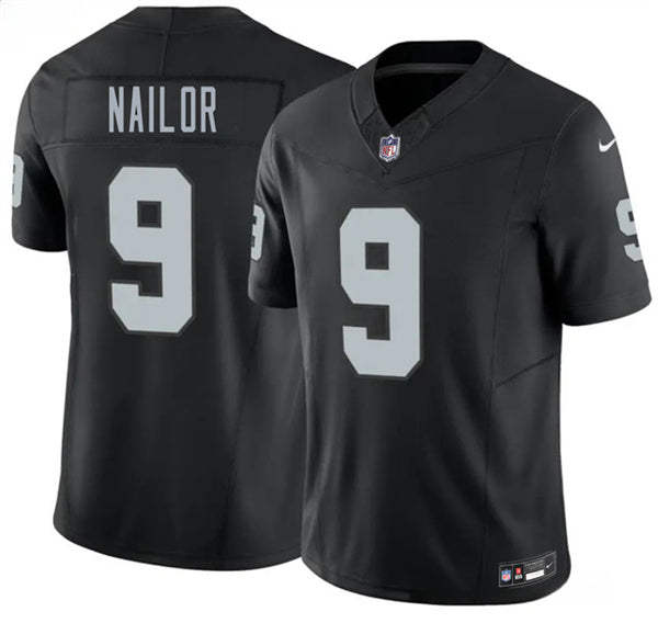Jalen Nailor Las Vegas Raiders black Vapor jersey