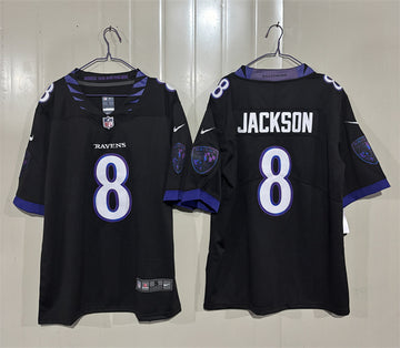 Lamar Jackson Baltimore Ravens black Vapor jersey
