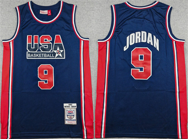 Michael Jordan USA Basketball navy jersey