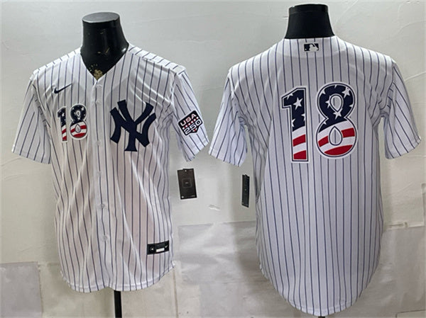 Johnny Damon New York Yankees white Home jersey
