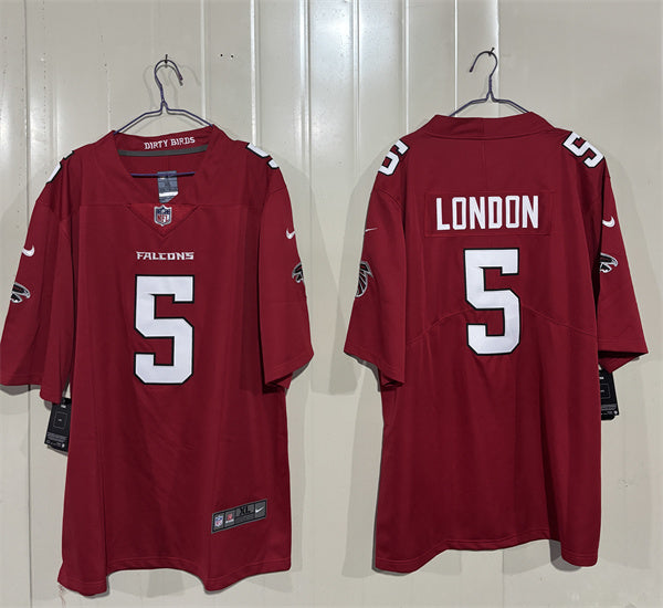 Drake London Atlanta Falcons red Vapor jersey