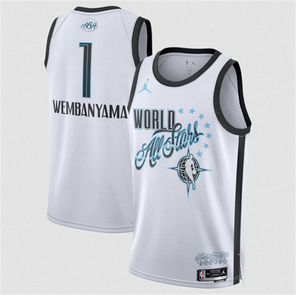 Victor Wembanyama NBA All-Star white jersey