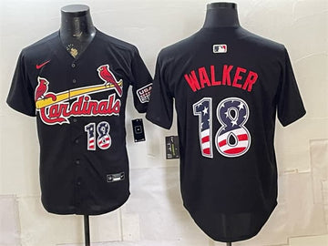 Jordan Walker St. Louis Cardinals black jersey