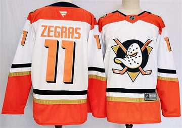 Trevor Zegras Anaheim Ducks jersey