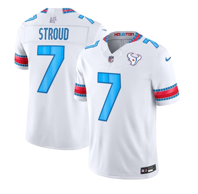 C.J. Stroud Houston Texans white Limited jersey