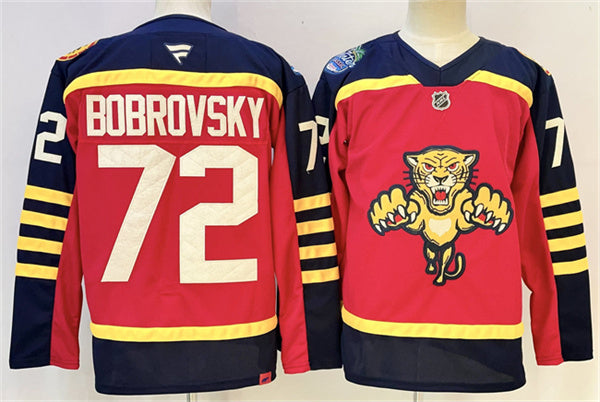 Sergei Bobrovsky Florida Panthers red Winter Classic jersey