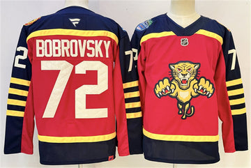 Sergei Bobrovsky Florida Panthers red Winter Classic jersey