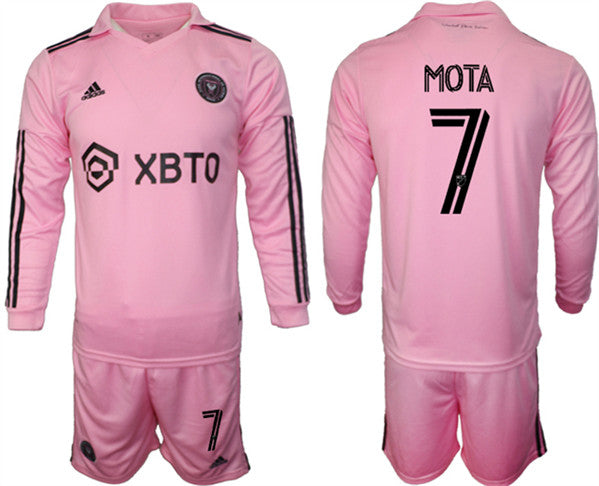 Mota Inter Miami CF pink Home jersey