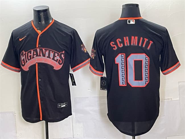 Casey Schmitt San Francisco Giants black Alternate jersey