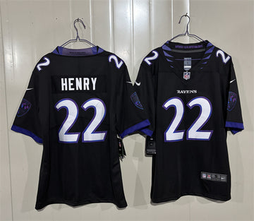 Derrick Henry Baltimore Ravens black Vapor jersey
