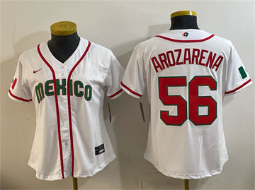 Randy Arozarena Mexico Baseball white Classic jersey