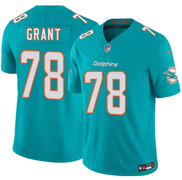 Kenneth Grant Miami Dolphins aqua Vapor jersey
