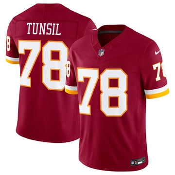 Laremy Tunsil Washington Commanders burgundy Vapor jersey