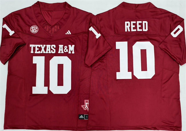 Marcel Reed Texas A&M Aggies red jersey