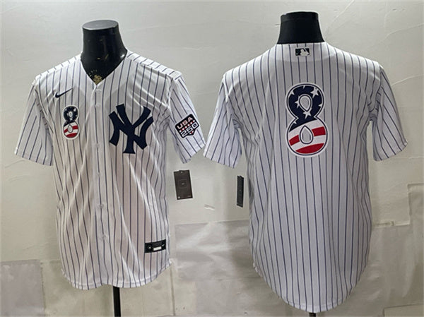 Yogi Berra New York Yankees white Home jersey