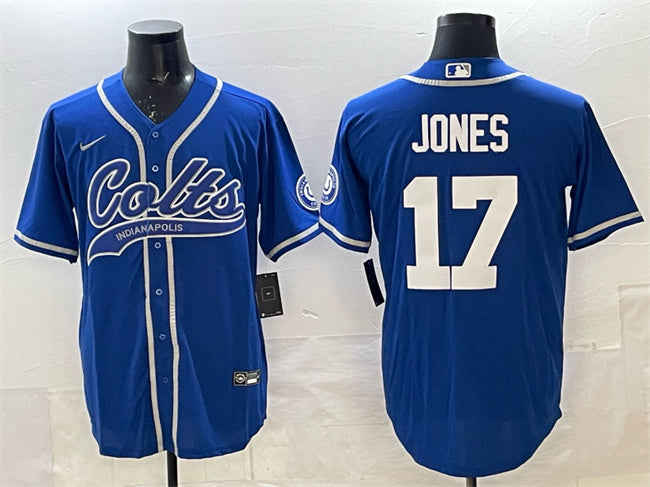 Daniel Jones Indianapolis Colts royal jersey