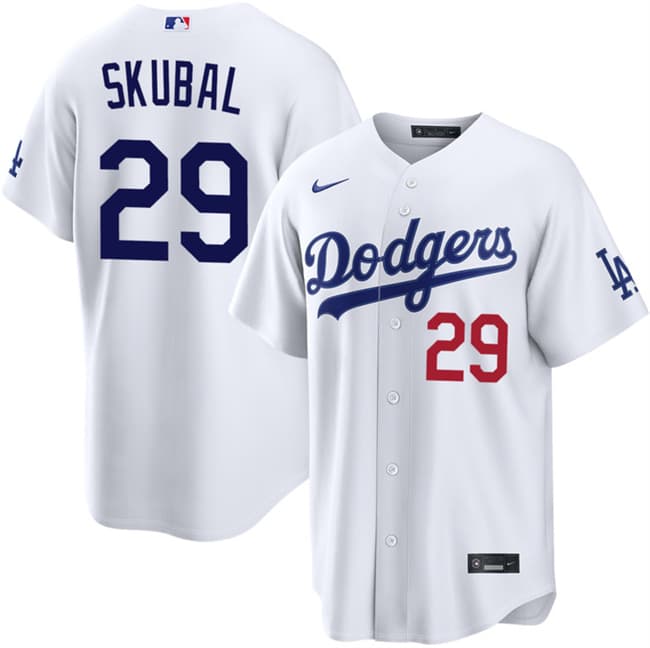 Tarik Skubal Los Angeles Dodgers white Limited jersey
