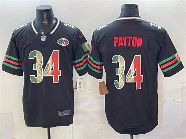 Walter Payton Chicago Bears black jersey