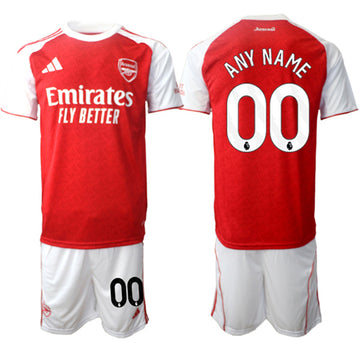 Custom Arsenal red Home jersey