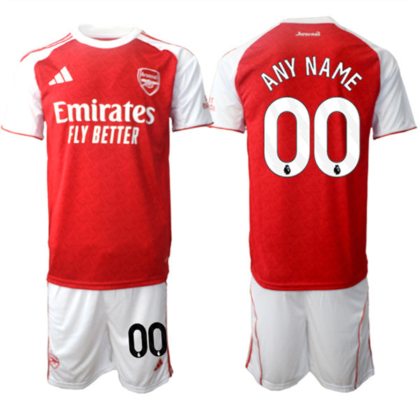 Custom Arsenal red Home jersey