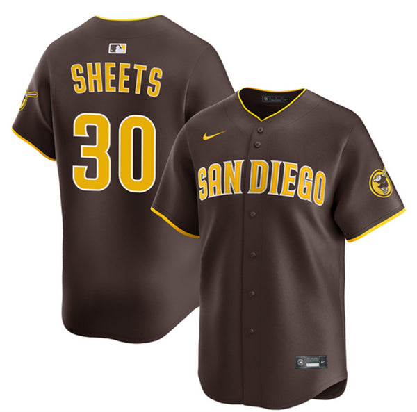 Gavin Sheets San Diego Padres brown Limited jersey