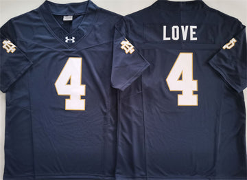 Jeremiyah Love Notre Dame Fighting Irish navy Limited jersey