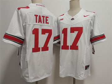 Carnell Tate Ohio State Buckeyes white Limited jersey