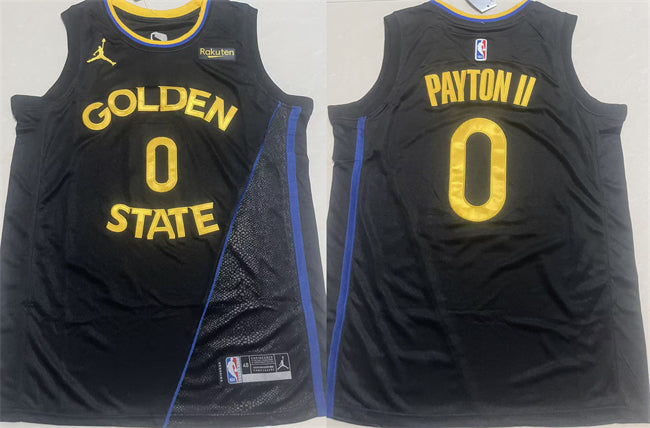 Gary Payton II Golden State Warriors black jersey