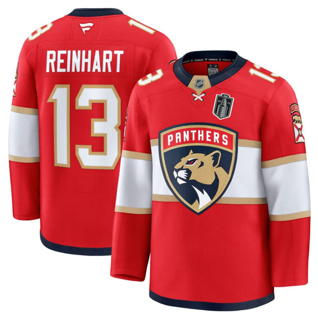 Sam Reinhart Florida Panthers red jersey