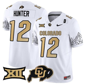 Travis Hunter Colorado Buffaloes white jersey