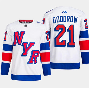 Barclay Goodrow New York Rangers white Stadium Series jersey