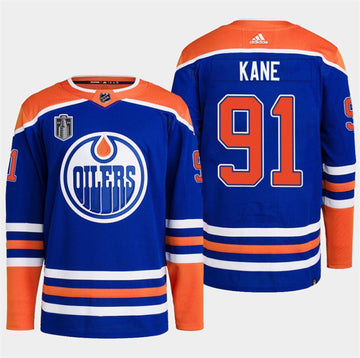 Evander Kane Edmonton Oilers royal jersey