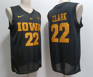 Caitlin Clark Iowa Hawkeyes black jersey