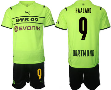 Erling Haaland Borussia Dortmund green jersey