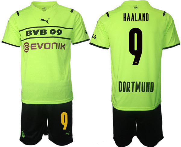 Erling Haaland Borussia Dortmund green jersey