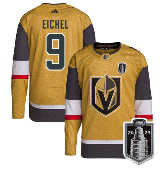 Jack Eichel Vegas Golden Knights gold jersey