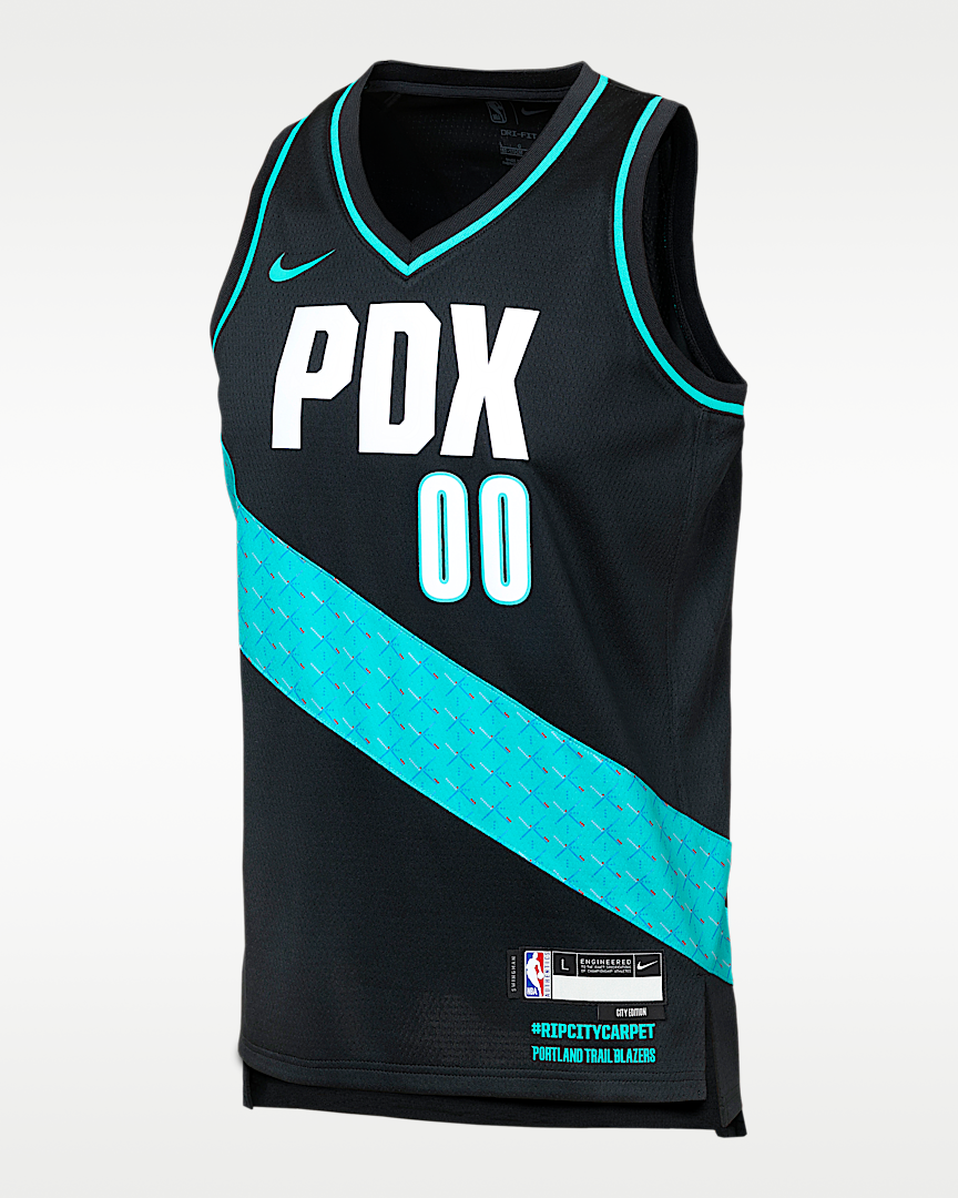 Scoot Henderson Portland Trail Blazers City Edition jersey