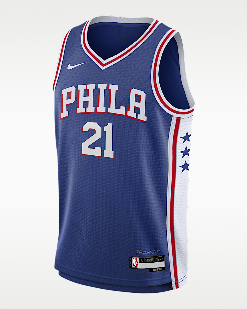 Joel Embiid Philadelphia 76ers Swingman jersey