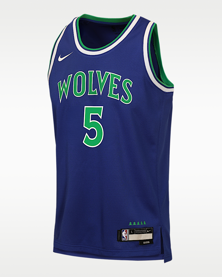 Anthony Edwards Icon Edition Swingman Minnesota Timberwolves jersey