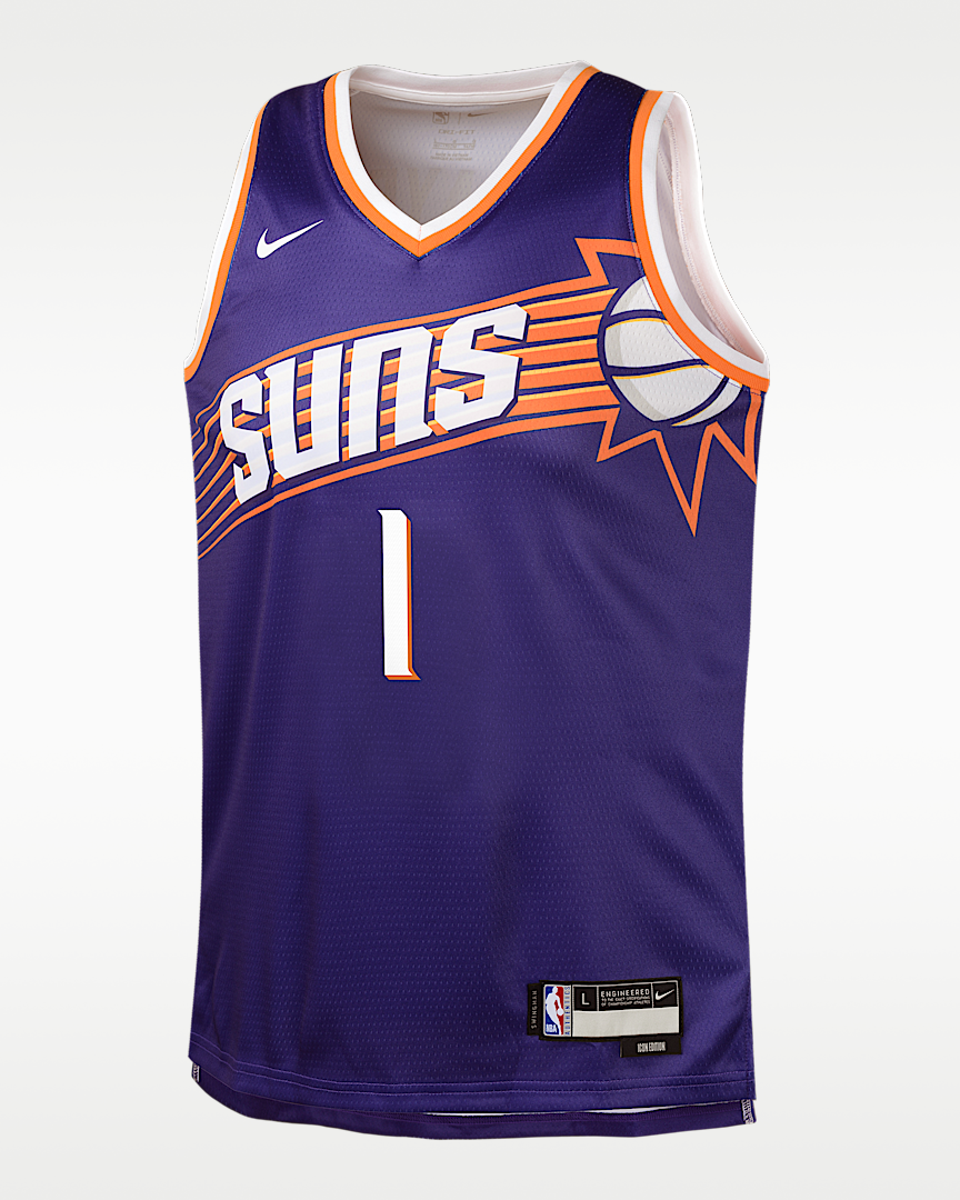 Devin Booker Icon Edition Phoenix Suns jersey