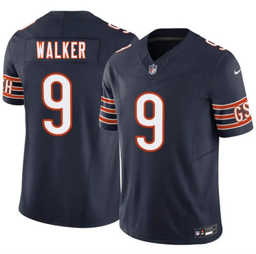Jahdae Walker Chicago Bears navy Vapor jersey
