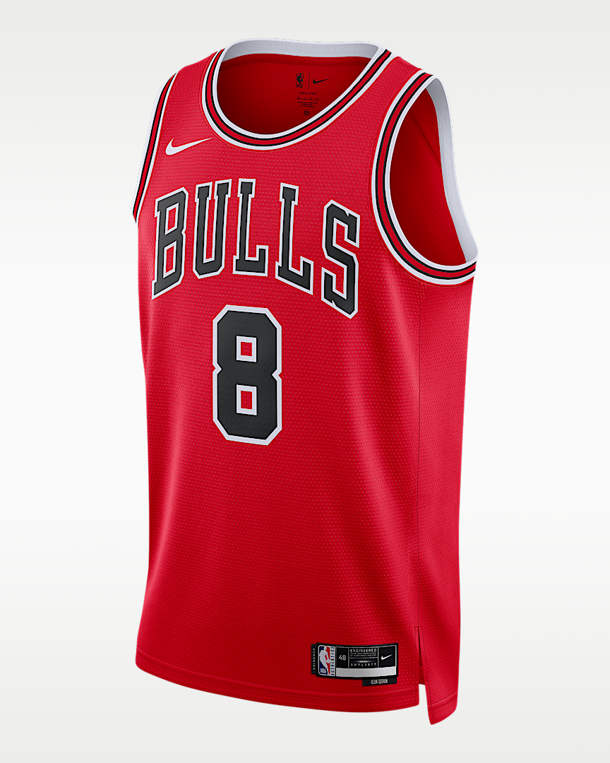 Caleb Wilson Chicago Bulls Swingman jersey
