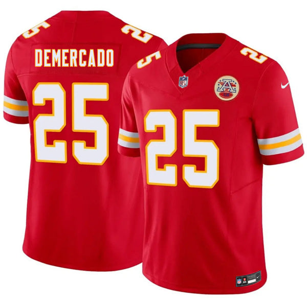 Emari Demercado Kansas City Chiefs red Vapor jersey