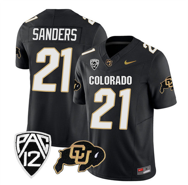 Shilo Sanders Colorado Buffaloes black jersey