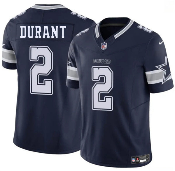 Cobie Durant Dallas Cowboys navy Vapor jersey