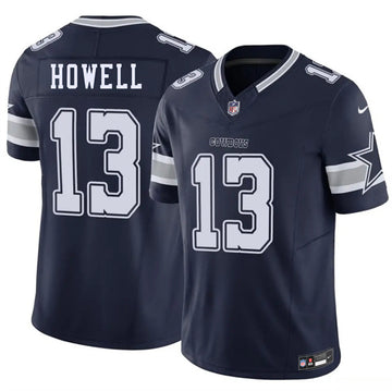Sam Howell Dallas Cowboys navy Vapor jersey