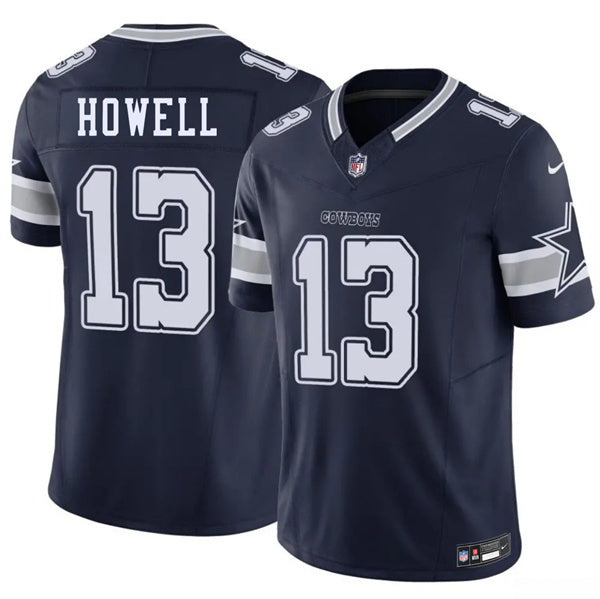 Sam Howell Dallas Cowboys navy Vapor jersey