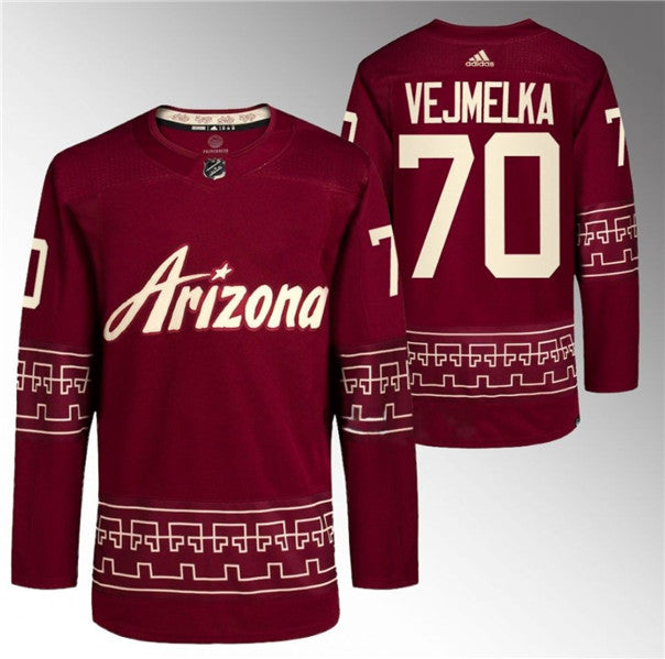 Karel Vejmelka Garnet Utah Mammoth Alternate jersey